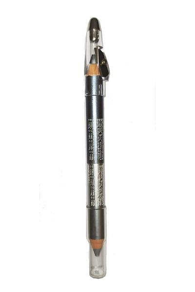 MONİCATİME Jumbo 2 Color Glitter Gray Eye Pencil (with sharpener)