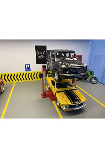 FMK HOBBY رافعة متحركة بمقياس 1:24 (أحمر)