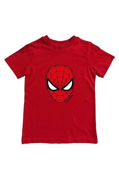 SPIDERMAN printed spider-man cotton combed cloth summer children's T-shirt