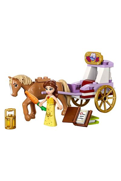 LEGO Disney Princess Belle - 43233-5 Years Old and Above Loving Princesses, Story Time Horse Car