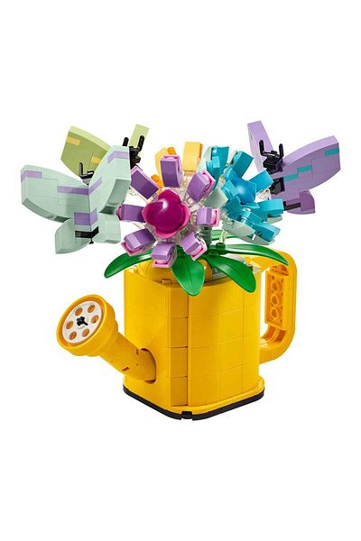 LEGO ® Creator Flowers in Watering Can 31149 - Boots and Bird Mo for Kids Ages 8 and Up