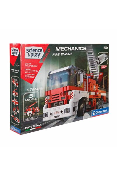 CLEMENTONI Bilim ve Oyun: Mechanics İtfaiye Aracı