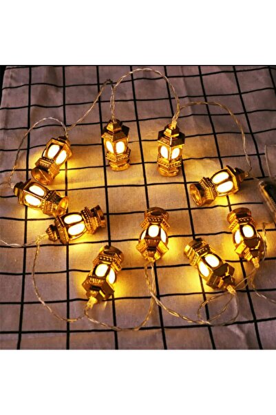 skycott Kandil Feneri Led Ramazan Mübarak Bayramı Temalı Dekoratif Led Işık F...