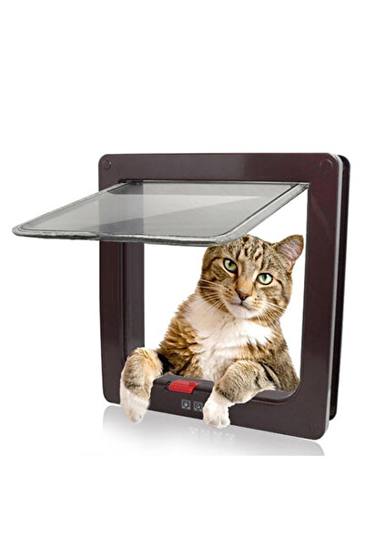 PETSİ Failsafe Kedi Kapısı 4 Yönlü Kilitlenebilir