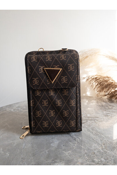 Parrio 3 Gözlü Askılı Telefon Bölmeli Çapraz Çanta