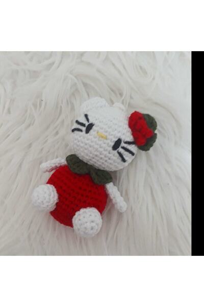 Meryemce Tasarımlar Amigurumi Hello Kitty Anahtarlık