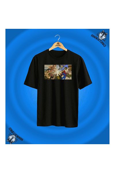MarkaTurko Meme Universe printed Special Design Μαύρο T-shirt-707-44