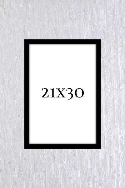 AS TİCARET Black Frame (a4) 21x30