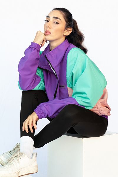 Vatkalimon Unisex πολύχρωμο μπουφάν Bomber