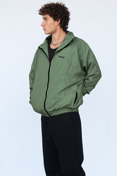 Vatkalimon Unisex Green Bomber Jacket