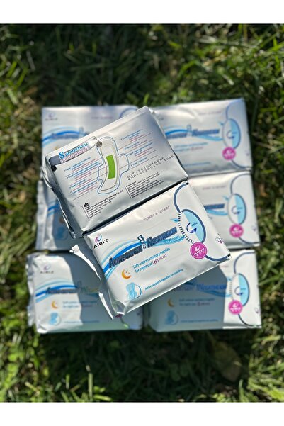 Tiens وسادة صحية للنساء من Airiz، 8 عبوات، 8 عبوات ليلية