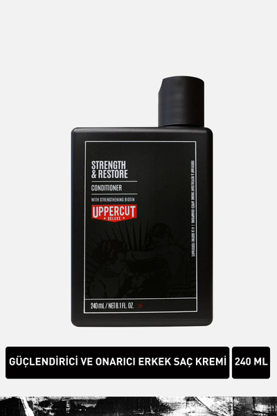 Uppercut Deluxe Strength And Restore Conditioner 240 Ml - Güçlendirici Ve Ona...