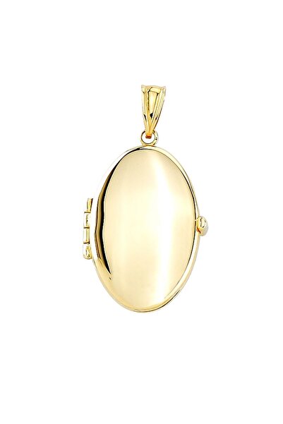 ALTINTAŞ KUYUMCULUK Altıntaş Büyük Oval Madalyon Altın Uç