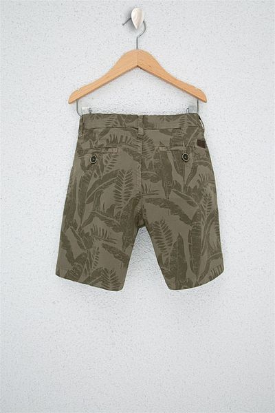 U.S. Polo Assn. Шорти от тъкани каки за момче
