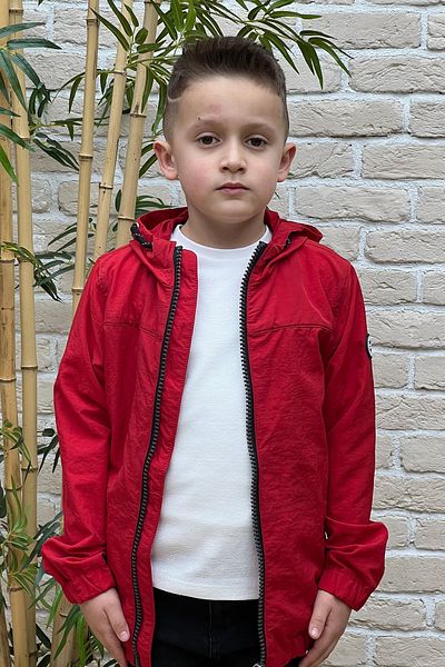 PIQUE Palton cu glugă pentru băiat GLENNBOY23