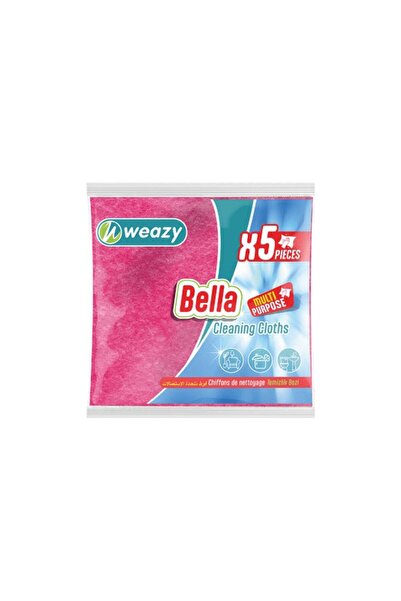Weazy مجموعة من 5 قطع من قماش التنظيف متعدد الأغراض من بيلا