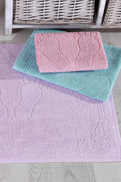 BİNNUR HOME Σετ πετσετών ποδιών 3 τεμαχίων 50x70 cm