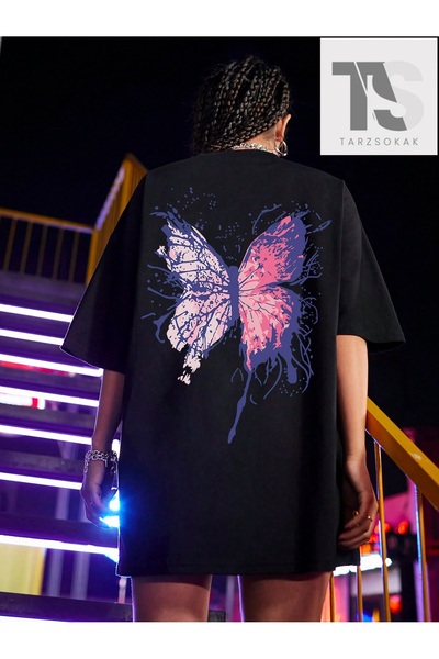 Tarzsokak Tricou cu slogan grafic cu umăr