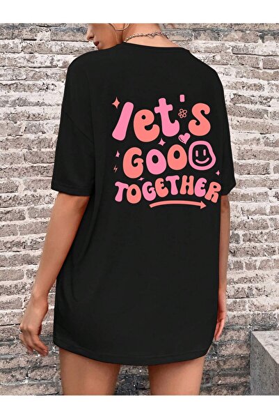 Tarzsokak Tricou supradimensionat TOM & JERRY X cu slogan și grafică de desen...