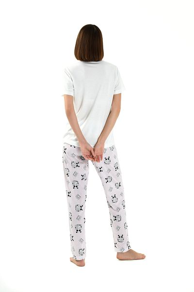 Yeni İnci PANDA PRINTED PAJAMAS SET
