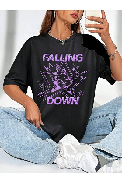 Tarzsokak Tricou supradimensionat TOM & JERRY X cu slogan și grafică de desen...