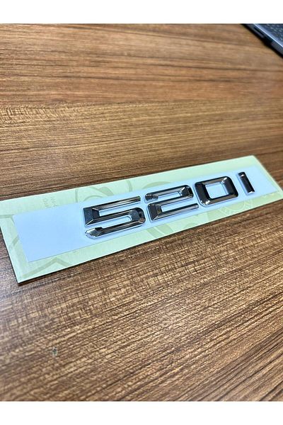 APEXİ Bmw 5 Series Compatible E34 E39 E60 F10 F18 G30 520I Trunk Lettering