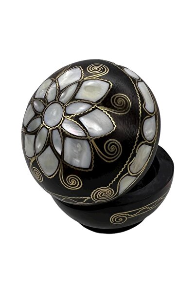 Bozgeyik Sedefcilik Sedef Kakma Yüzük Kutusu - Ozel Isleme,hediyelik Eşya,sedef Işleme