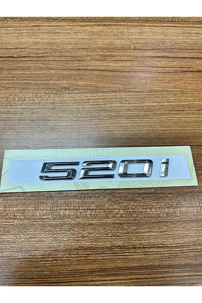 APEXİ Bmw 5 Series Compatible E34 E39 E60 F10 F18 G30 520I Trunk Lettering