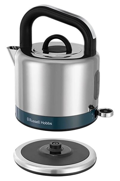 RUSSELL HOBBS Distinctions 26421-70 Kettle [1.5 L] Stainless Steel Ocean Blue