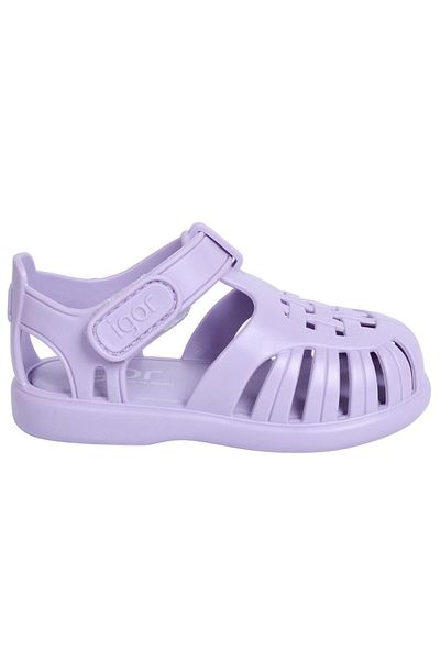 IGOR S10271 Sandale Tobby Solid Liliac pentru copii