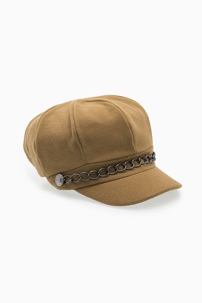 BUJE STORE Baretta Milk Coffee Hat