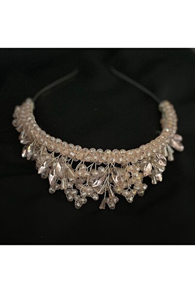 DesaAccessories Kristal Gelin, After Party, Nişan, Kına, Düğün Tacı