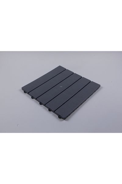 Gerçektrend Parquet Patterned Hard Plastic Floor Tile Flooring Floor Grid 30x30 (1 PC)