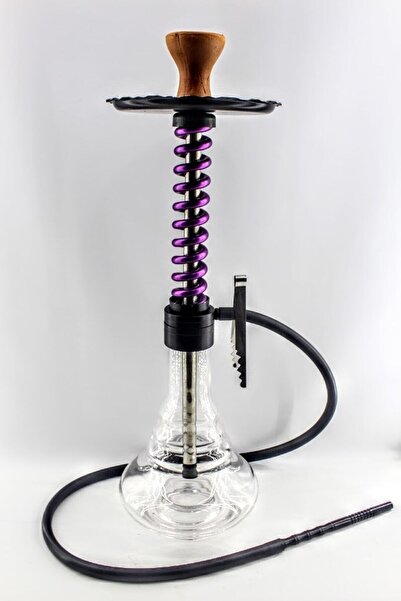 Genel Markalar Büyük Boy Yay Tasarım Nargile Takımı Çelik