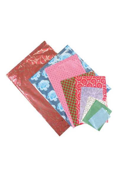 san Ready-made Packaging Bag with Metalized Adhesive 100 Pieces 17x25
