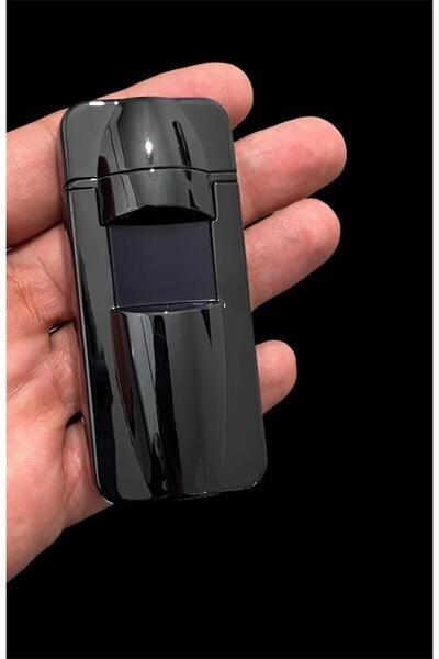 Silvio Monetti SİYAH LAZER TETİKLİ ŞARJLI ÇAKMAK 109358