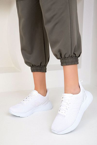 SOHO Weiße Damen Sneakers 18792