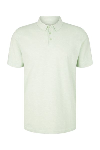 Tom Tailor Poloshirt Kurzarmshirt mit Polokragen gestreift