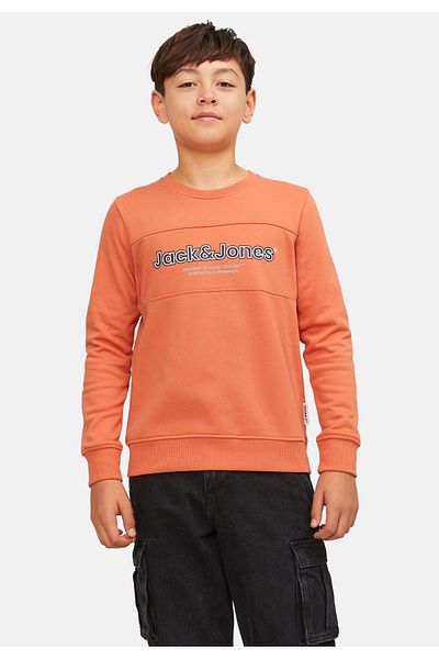 Jack & Jones Junior Sweatshirt Lakewood Pullover ohne Kapuze