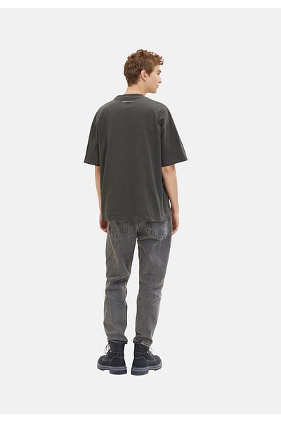 Tom Tailor Gömlek Oversize-T-Shirt mit Rundhalsausschnitt aus Baumwolljersey