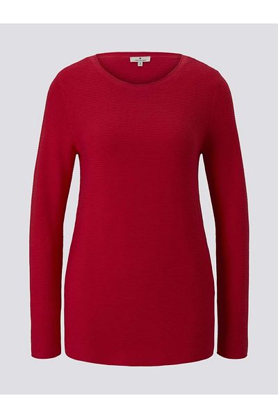 Tom Tailor Pullover Strickpullover R-Ausschnitt