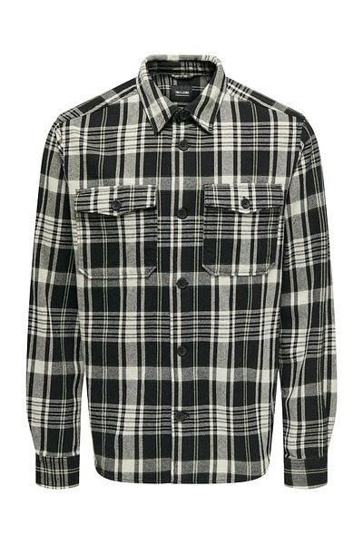 Only & Sons Hemd Milo Langarm-Flanellhemd
