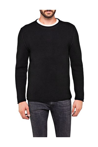 Replay Strickpullover Hyperflex Pullover R-Ausschnitt