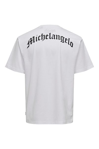 Only & Sons T-Shirt Apoh Life Kurzarmshirt mit Frontprint