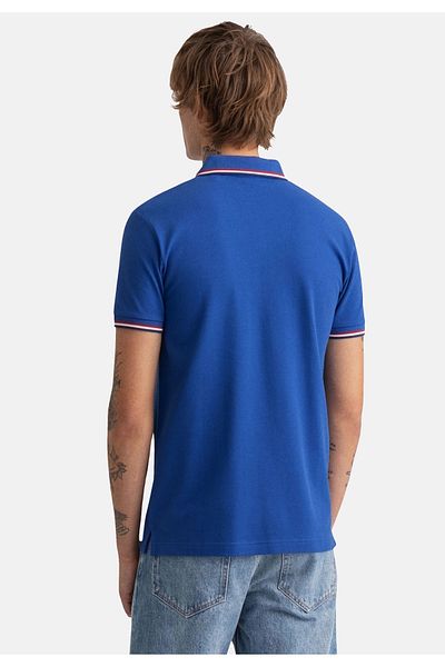 Gant Shirt Piqué Rugger Poloshirt mit Kontraststreifen