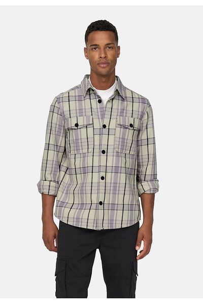 Only & Sons Hemd Milo Langarm-Flanellhemd