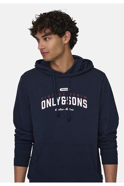 Only & Sons Kapşonlu Lenny Reg Vintage Kapuzensweatshirt