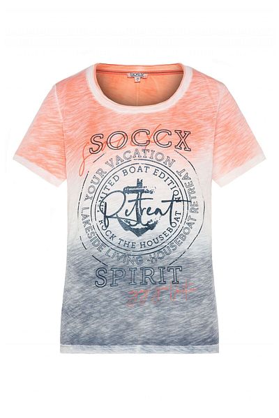 Soccx T-Shirt ROCK THE BOAT Kurzarmshirt