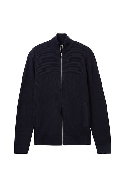 Tom Tailor Strickjacke Cardigan Reißverschluss