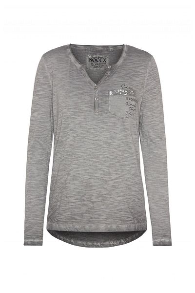 Soccx Langarmshirt Memory Lane